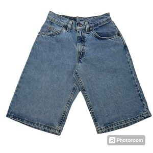 Levi's 562 Loose Fit Slim Jean Shorts Size Kids 11